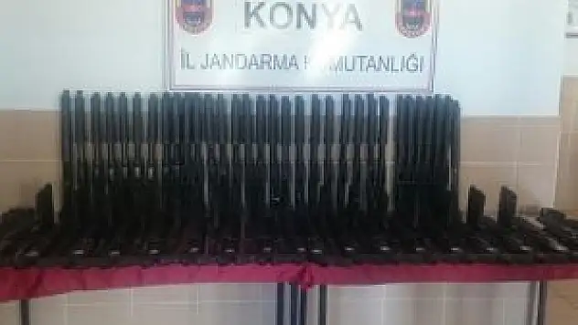 Konya'da silah kaçakçılığı!