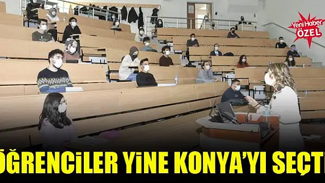 Öğrenciler YKS'de Konya'yı tercih etti