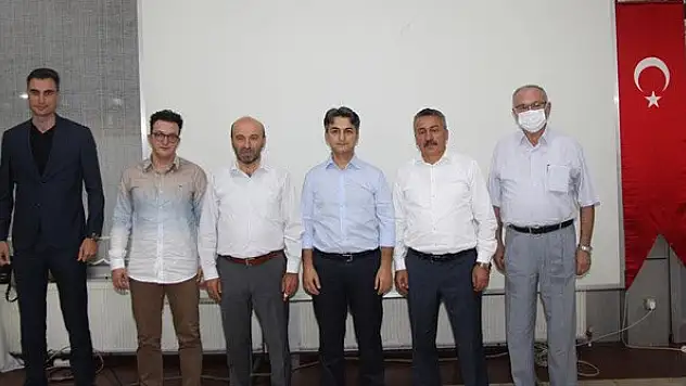 Seydişehir Kaymakamı Aydın Erdoğan'a veda yemeği