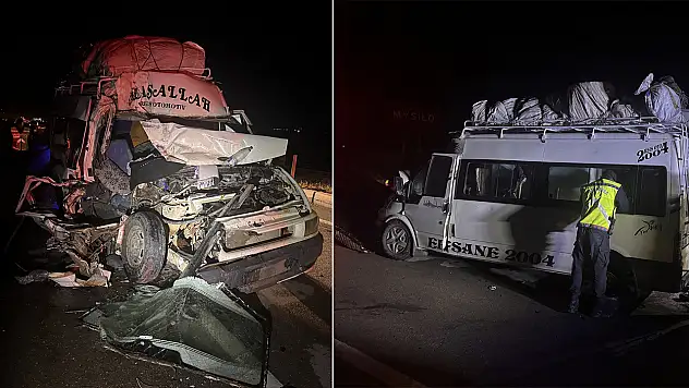 Aksaray-Konya yolunda feci kaza: 3'ü ağır 12 kişi yaralı var
