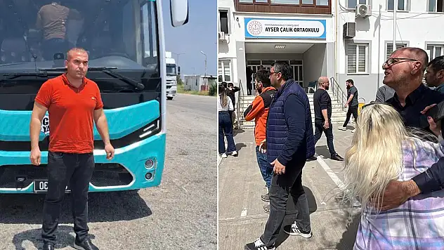 Ayser Çalık Ortaokulu'nda gizli kahraman: Saldırganın kaçmasını aşçı baba engelledi
