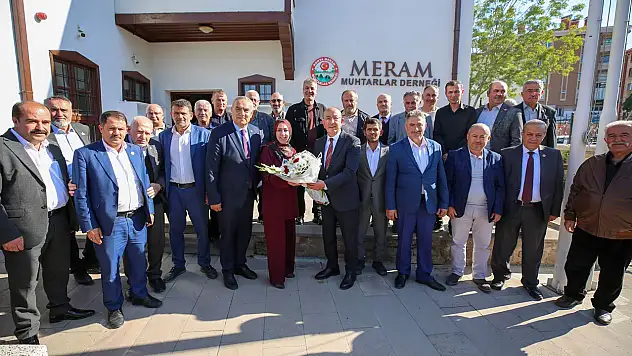 Başkan Kavuş Meram muhtarlarıyla buluştu: Güçlü iş birliği vurgusu