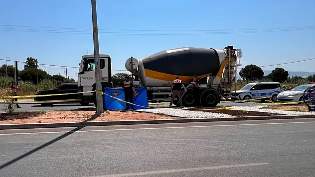 Beton mikseri yayaya çarptı, yaşlı kadın hayatını kaybetti