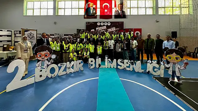 Bozkır Bilim Şenliği'nde ödüller sahiplerini buldu