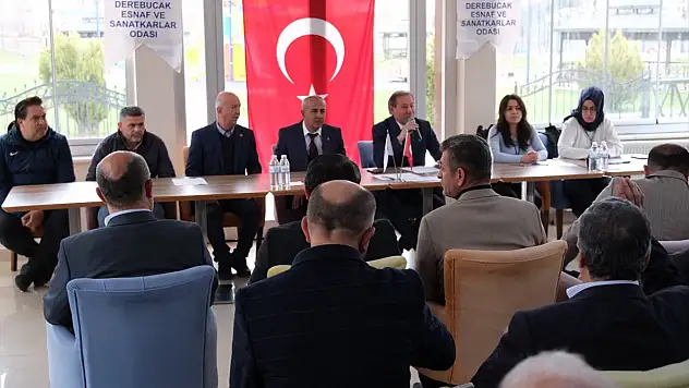Derebucak'ta Esnaf ve Sanatkarlar Odası Başkanı seçildi