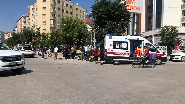 Ereğli'de kaza: PTT kuryesi yaralandı!