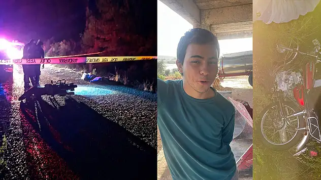 Feci motosiklet kazası: 16 yaşındaki sürücü hayatını kaybetti!
