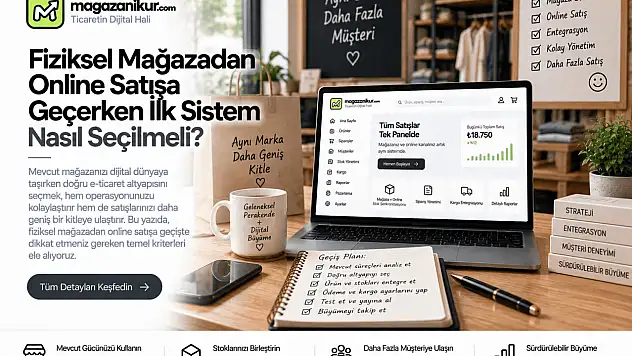 Fiziksel Mağazadan Online Satışa Geçerken İlk Sistem Nasıl Seçilmeli?