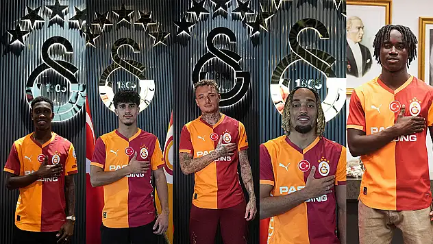 Galatasaray'da ara transferin bilançosu belli oldu: 5 imza, 4 veda