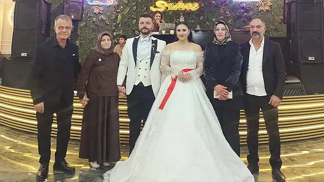 İsmail ve Fatma Nur'un mutlu günü