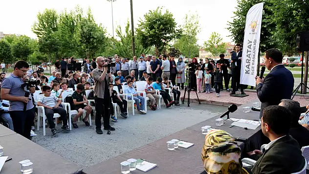 Karatay Belediye Başkanı Hasan Kılca sahaya indi: Yeni müjdeyi duyurdu