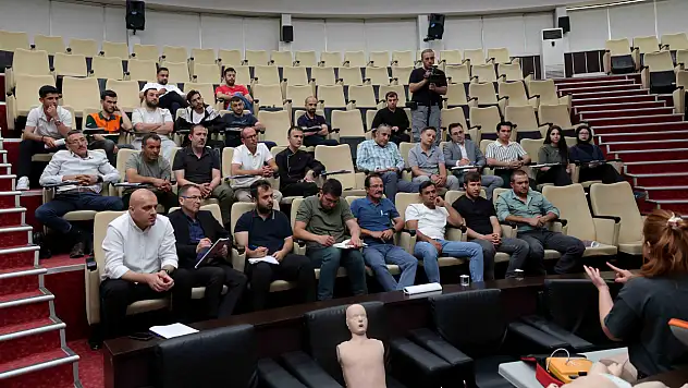 Karatay Belediyesi personelinden acil durumlarda hayat kurtaracak hamle