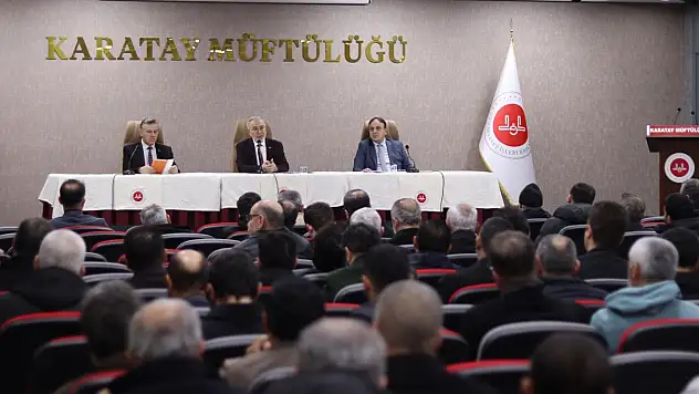 Karatay'da Ramazan hazırlıkları başladı: Müftülükten personel toplantısı