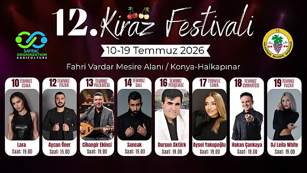 Konya'da 10 gün sürecek festival: 30 bin ziyaretçi bekleniyor