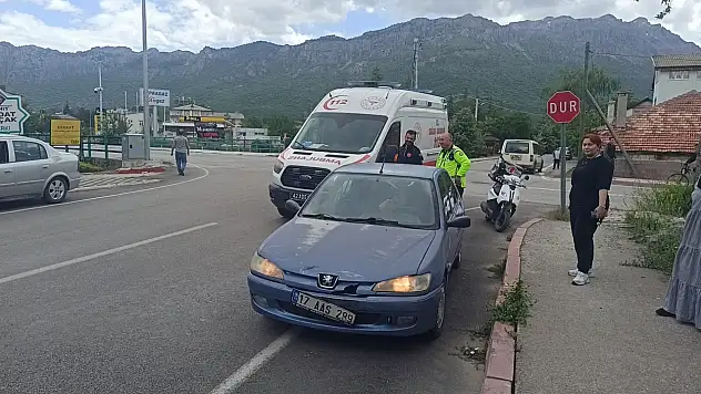 Konya'da 5 Ağustos Köprüsü yakınlarında trafik kazası: 1 yaralı