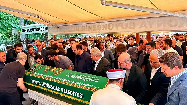 Konya'da acı kayıp: Başkan Altay'ın dünürü Ahmet Meram son yolculuğuna uğurlandı
