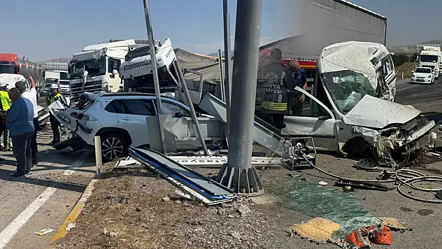 Konya'da can pazarı! 1 ölü, 9 yaralı