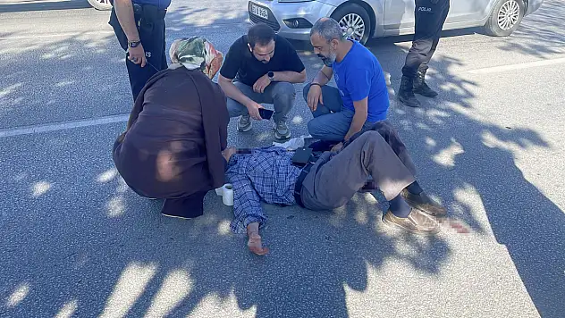 Konya'da feci kaza! Karşıya geçmek isterken canından oluyordu