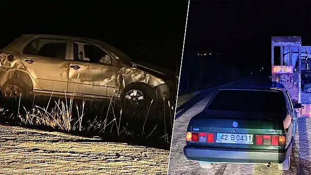 Konya'da gece yarısı peş peşe kaza: Çok sayıda yaralı var
