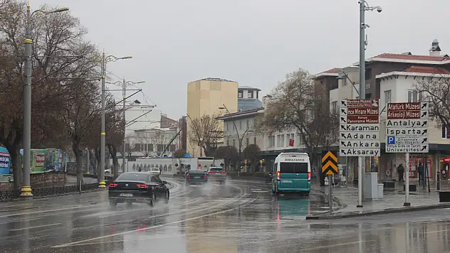 Konya'da hafta sonuna kadar etkisini sürdürecek