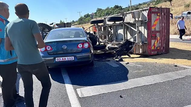 Konya'da kaza: Kaymakam ve savcı eşi yaralandı