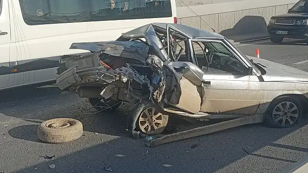Konya'da merkezde korkutan kaza: Gaz kokusu çevreye yayıldı