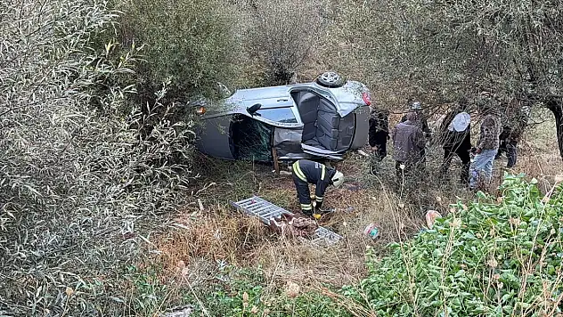 Konya'da otomobil devrildi! Çok sayıda yaralı var