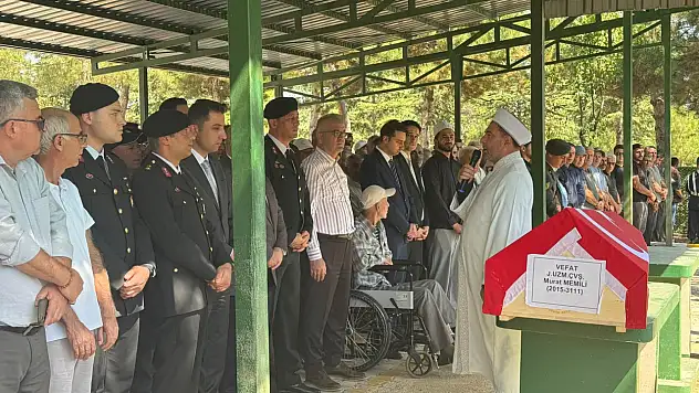Konya'da uzman çavuşa acı veda