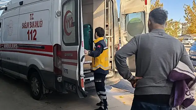 Konya'da yaşlı kadın ikinci kattan düştü