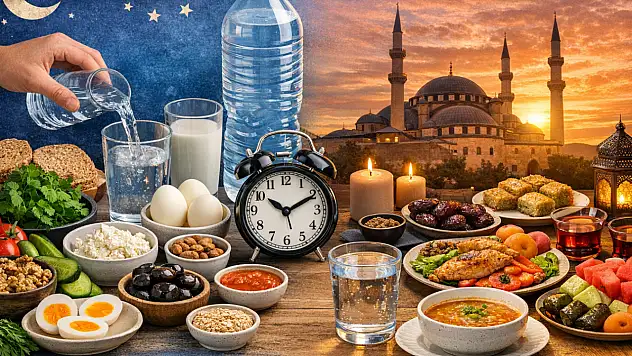 Konya'daki uzmandan sahur ve iftar için kritik öneriler