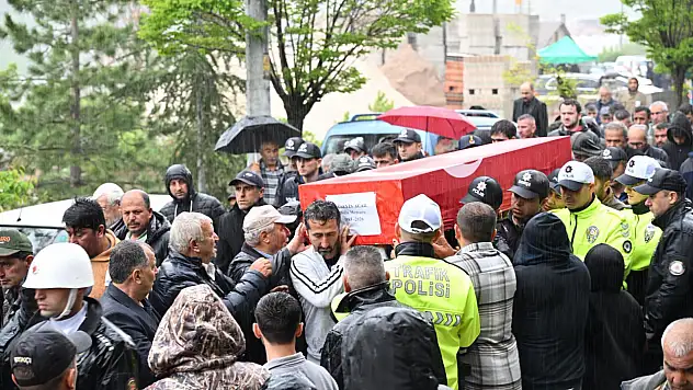Konya Emniyetinin acı günü: Son yolculuğuna uğurlandı