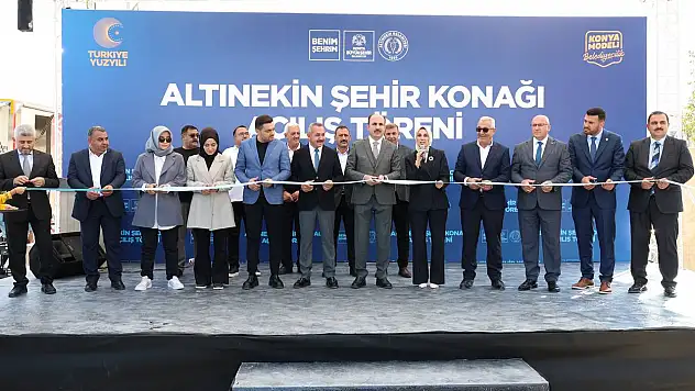 Konya'nın ilçesine 146 milyon liralık yatırım: Şehir Konağı hizmete açıldı