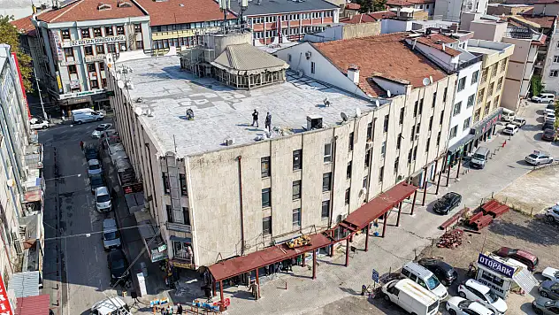 Konya'nın simgesi Rampalı Çarşı'da dönüşüm başladı