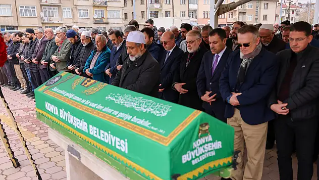 Konya sanayisinin önemli ismi son yolculuğuna uğurlandı