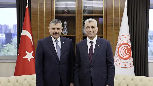 Konyalı iki bakan bir araya geldi