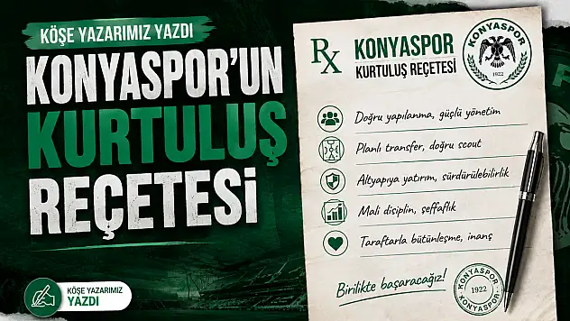 Konyaspor'un transfer politikası nasıl olmalı?
