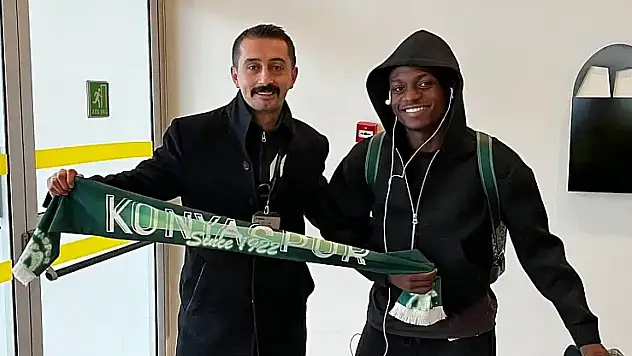 Konyaspor'un yeni transferi şehre geldi!