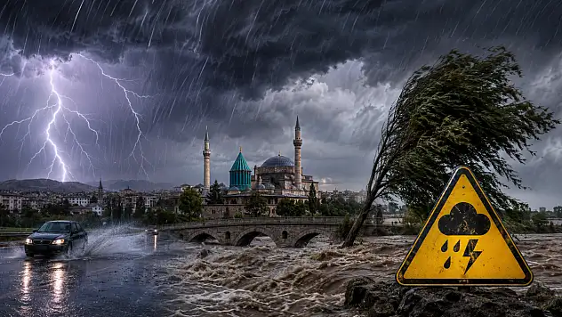 Meteorolojiden Konya'ya uyarı!