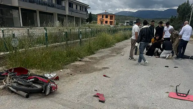 Motosiklet kazasından acı haber! Hastanede hayatını kaybetti