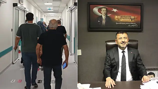 Pazar ziyaretinde korkutan anlar: Milletvekili Veli Ağbaba yoğun bakıma alındı!