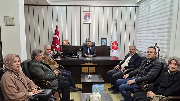 Şehit Mehmet Lütfi Gülşen AİHL'den Meram Müftüsü Küçükyıldız'a ziyaret!