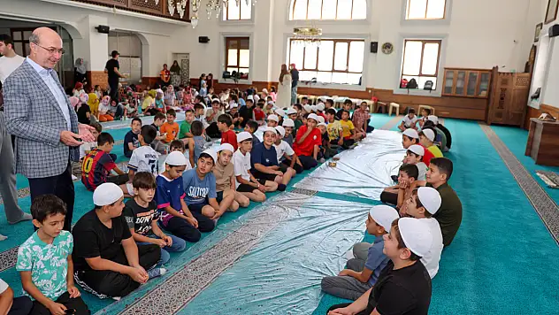 Selçuklu'da camiler şenlendi: Pekyatırmacı miniklerle buluştu