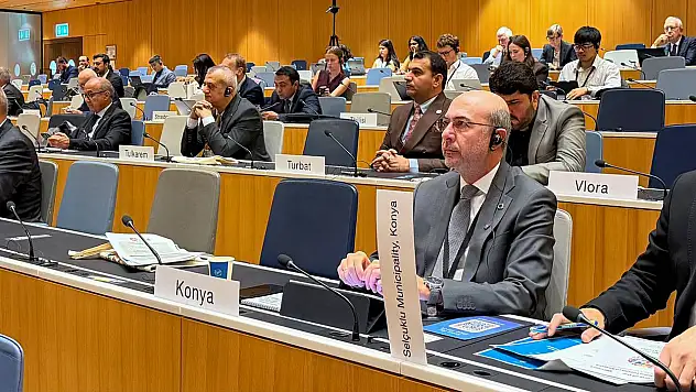 Selçuklu'nun 'Yeşil Şehir' vizyonu Birleşmiş Milletler'de takdir topladı
