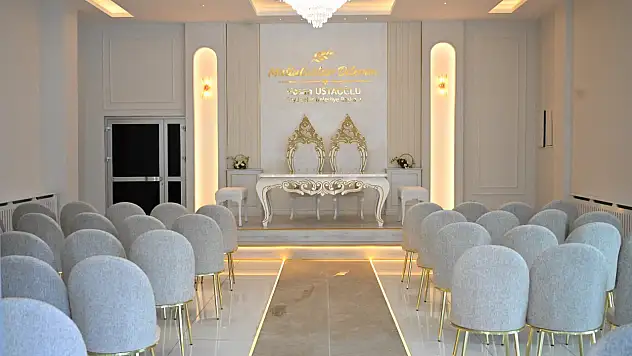 Seydişehir'de mutlu anlar: Evlenecek çiftlere özel ortam