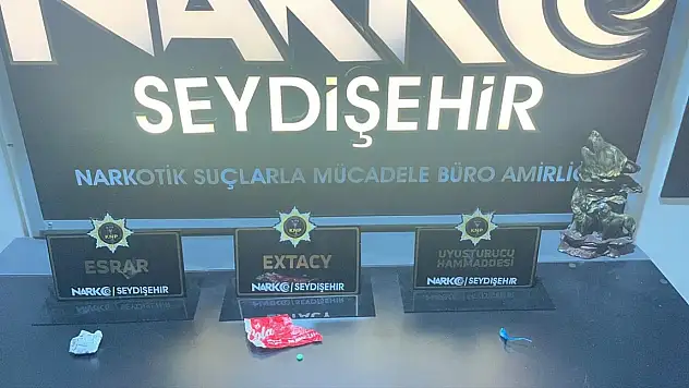 Seydişehir'de uyuşturucu operasyonu: Gözaltına alınan 1 şüpheli tutuklandı