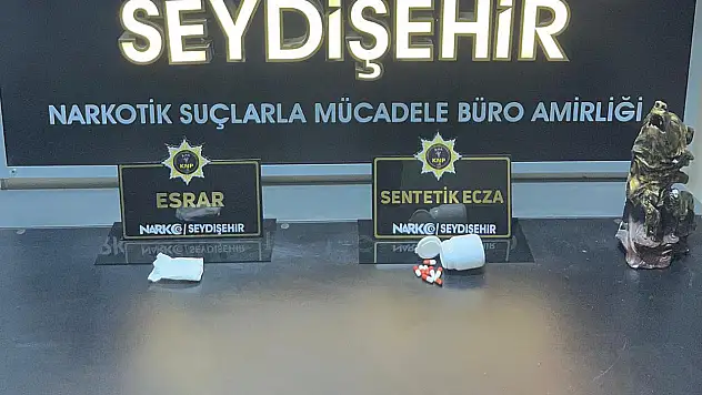 Seydişehir'de uyuşturucu operasyonu: 4 gözaltı, 1 tutuklama
