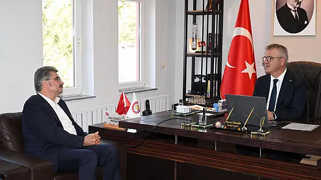 Seydişehir projeleri masada: Erdem ve Ustaoğlu bir araya geldi