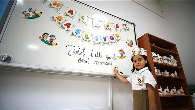 Tatil bitti, ders zili bugün çalacak