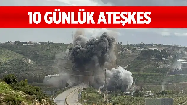 Trump ateşkesi duyurdu: İsrail ve Lübnan arasında 10 günlük anlaşma