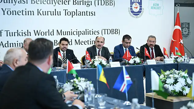 Türk Dünyası Belediyeler Birliği Karaman'da toplandı: Kerkük resmi üye oldu